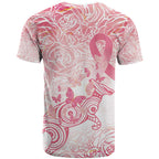 Australia Personalized T Shirt Breast Cancer Pink Ribbon - Marble Roses