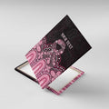 Australia Indigenous Personalized Canvas Wall Art Aboriginal Pink Ribbon Art