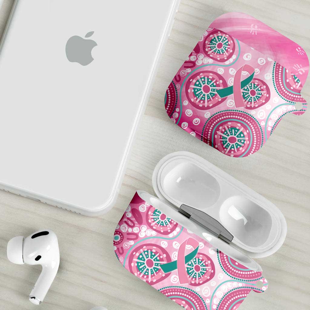 Hereditary Breast Cancer Awareness Australia Indigenous AirPods Case Previvor - Aussie Hoodie