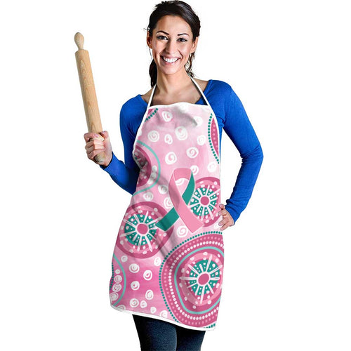 Hereditary Breast Cancer Awareness Australia Indigenous Apron Previvor - Aussie Hoodie
