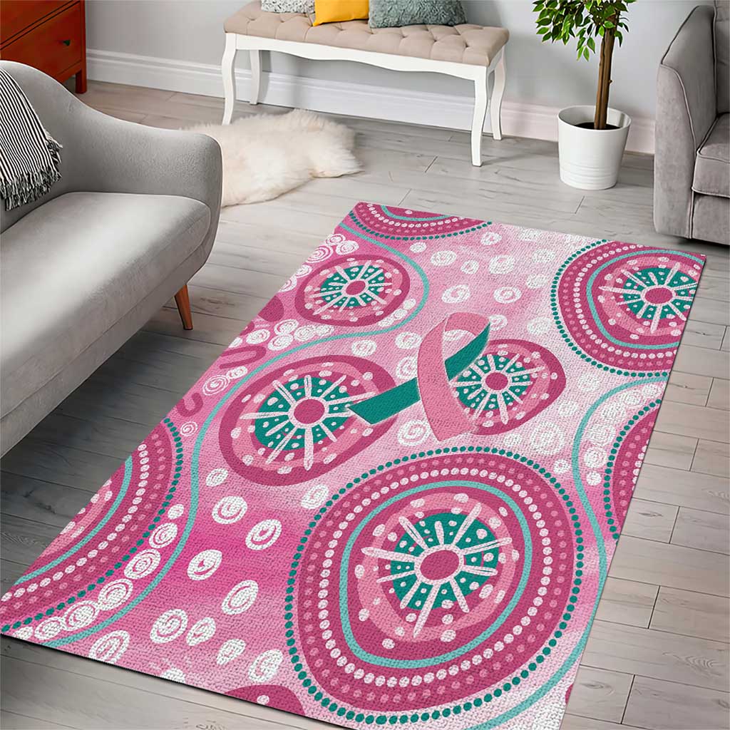 Hereditary Breast Cancer Awareness Australia Indigenous Area Rug Previvor - Aussie Hoodie