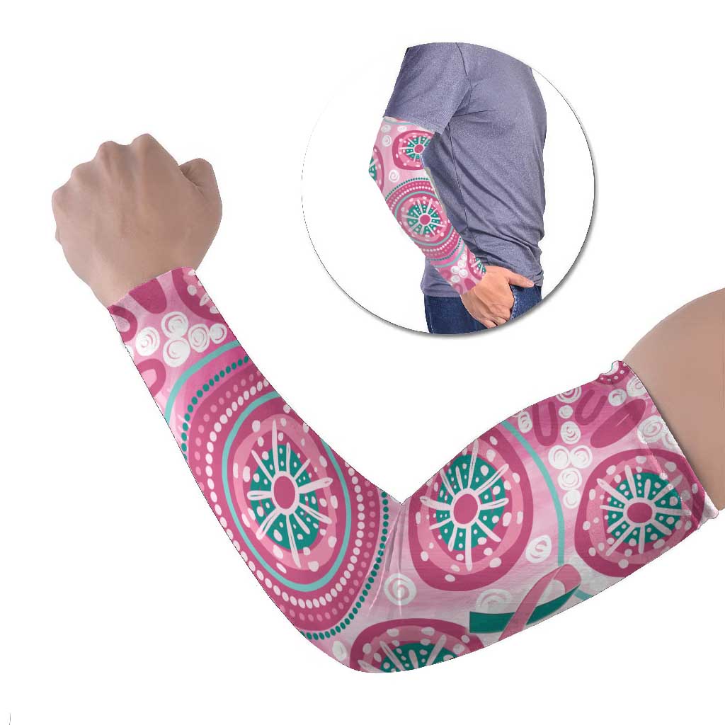 Hereditary Breast Cancer Awareness Australia Indigenous Arm Sleeves Previvor - Aussie Hoodie