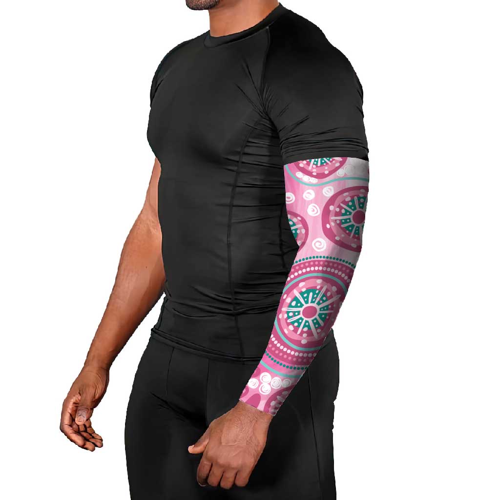 Hereditary Breast Cancer Awareness Australia Indigenous Arm Sleeves Previvor - Aussie Hoodie