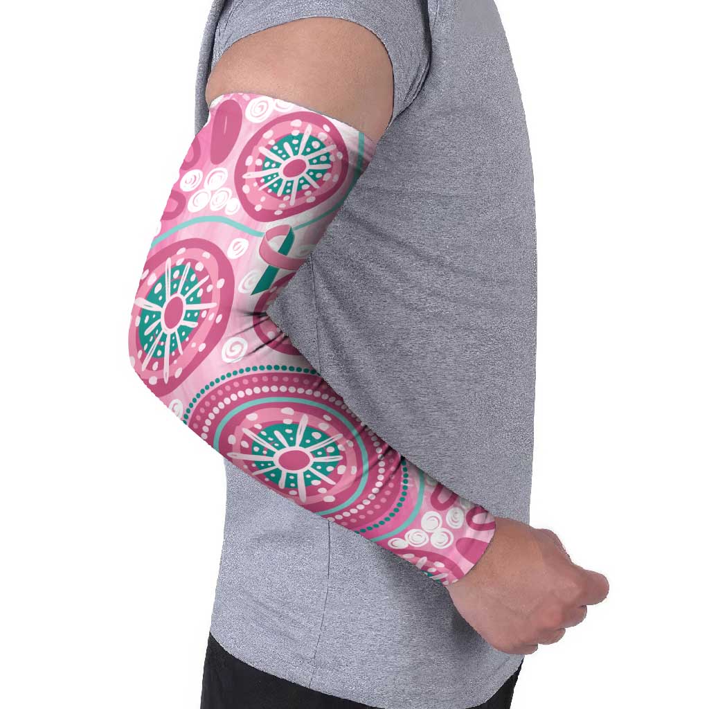 Hereditary Breast Cancer Awareness Australia Indigenous Arm Sleeves Previvor - Aussie Hoodie
