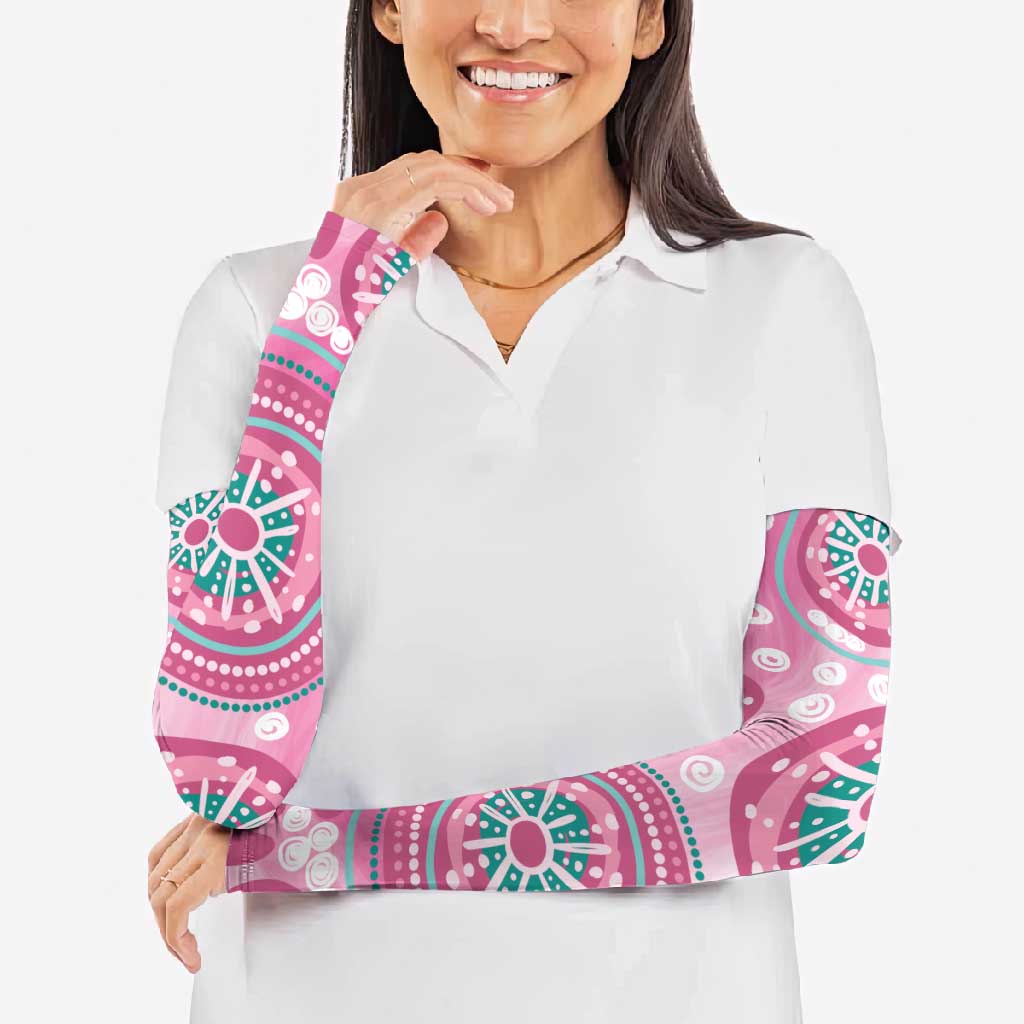 Hereditary Breast Cancer Awareness Australia Indigenous Arm Sleeves Previvor - Aussie Hoodie