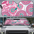 Hereditary Breast Cancer Awareness Australia Indigenous Auto Sun Shade Previvor - Aussie Hoodie