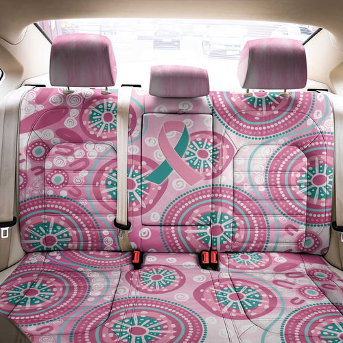 Hereditary Breast Cancer Awareness Australia Indigenous Back Car Seat Cover Previvor - Aussie Hoodie