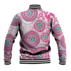 Hereditary Breast Cancer Awareness Australia Indigenous Baseball Jacket Previvor - Aussie Hoodie