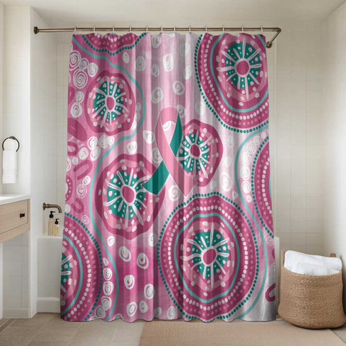 Hereditary Breast Cancer Awareness Australia Indigenous Bathroom Set Previvor - Aussie Hoodie