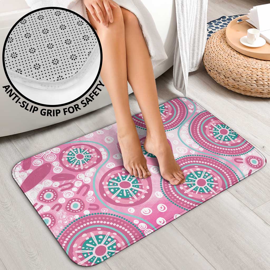 Hereditary Breast Cancer Awareness Australia Indigenous Bathroom Set Previvor - Aussie Hoodie