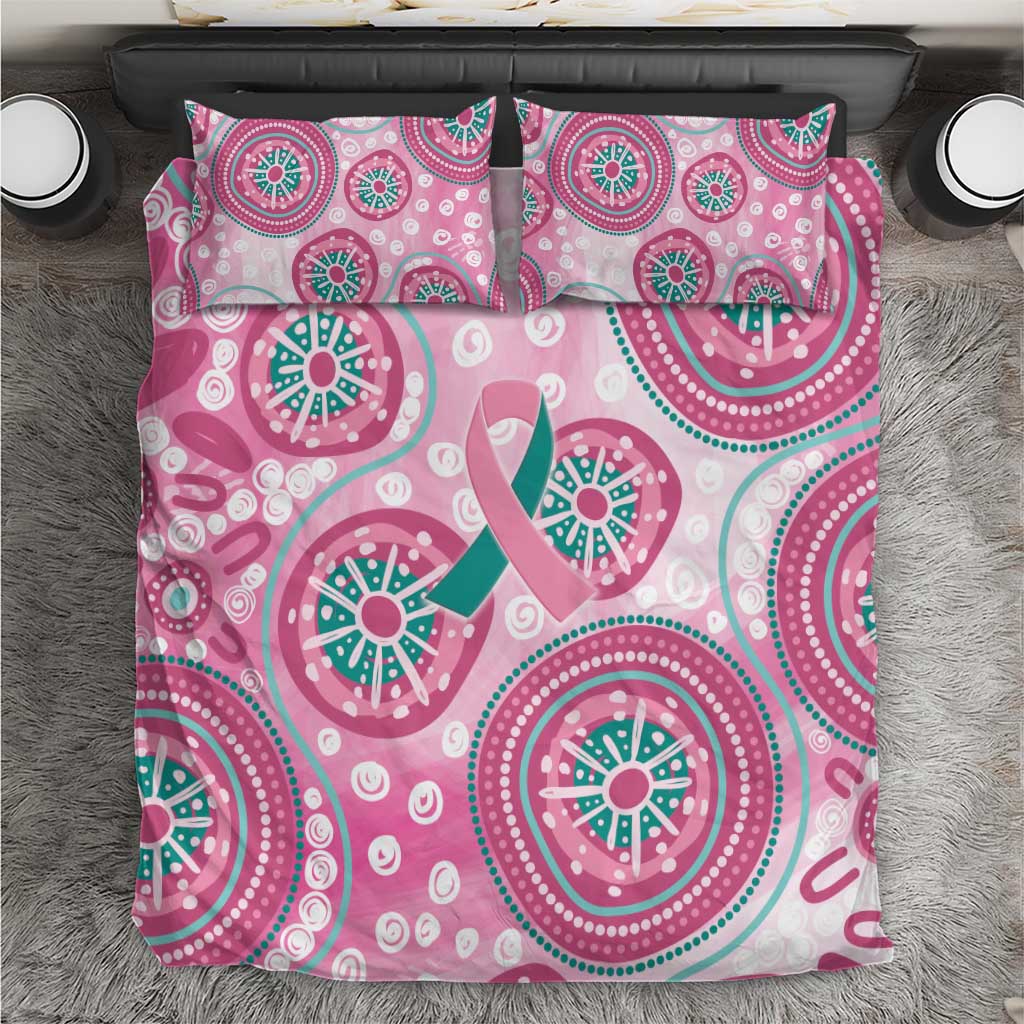 Hereditary Breast Cancer Awareness Australia Indigenous Bedding Set Previvor - Aussie Hoodie
