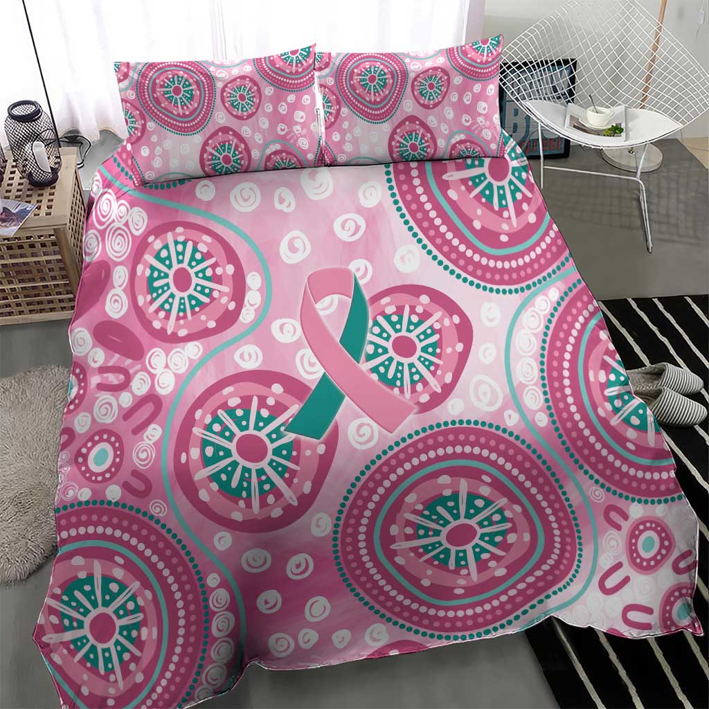 Hereditary Breast Cancer Awareness Australia Indigenous Bedding Set Previvor - Aussie Hoodie