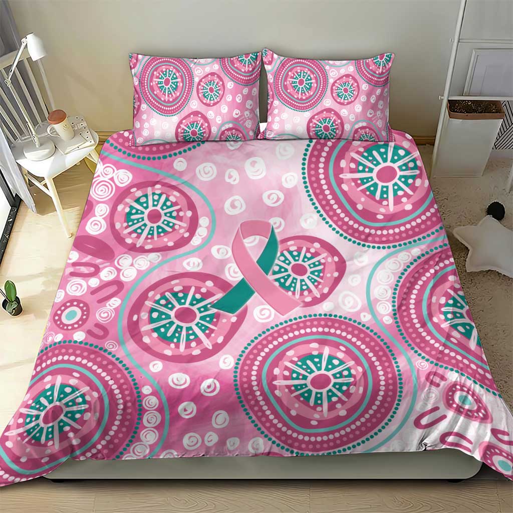 Hereditary Breast Cancer Awareness Australia Indigenous Bedding Set Previvor - Aussie Hoodie