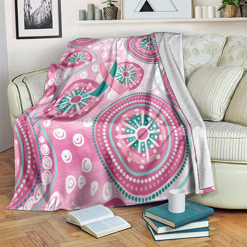 Hereditary Breast Cancer Awareness Australia Indigenous Blanket Previvor - Aussie Hoodie