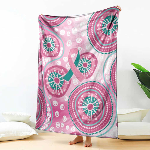 Hereditary Breast Cancer Awareness Australia Indigenous Blanket Previvor - Aussie Hoodie
