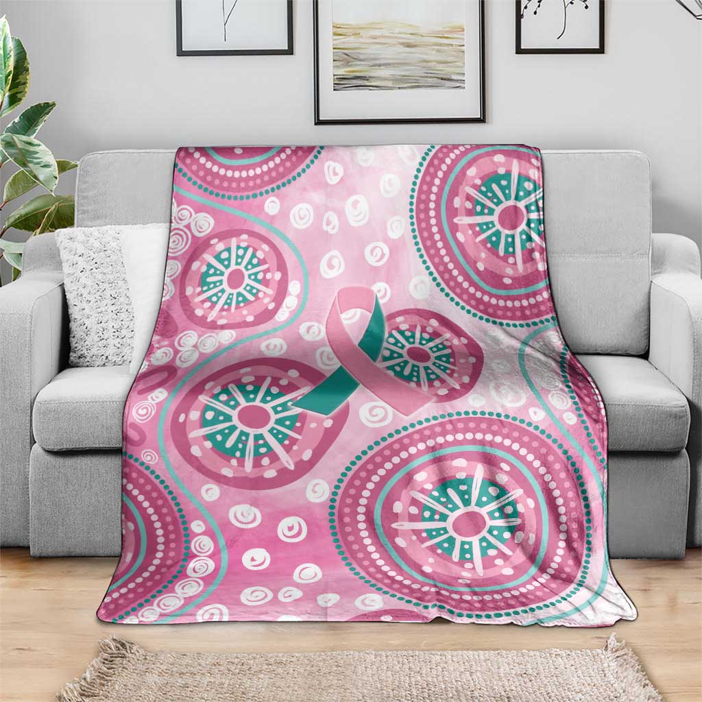 Hereditary Breast Cancer Awareness Australia Indigenous Blanket Previvor - Aussie Hoodie