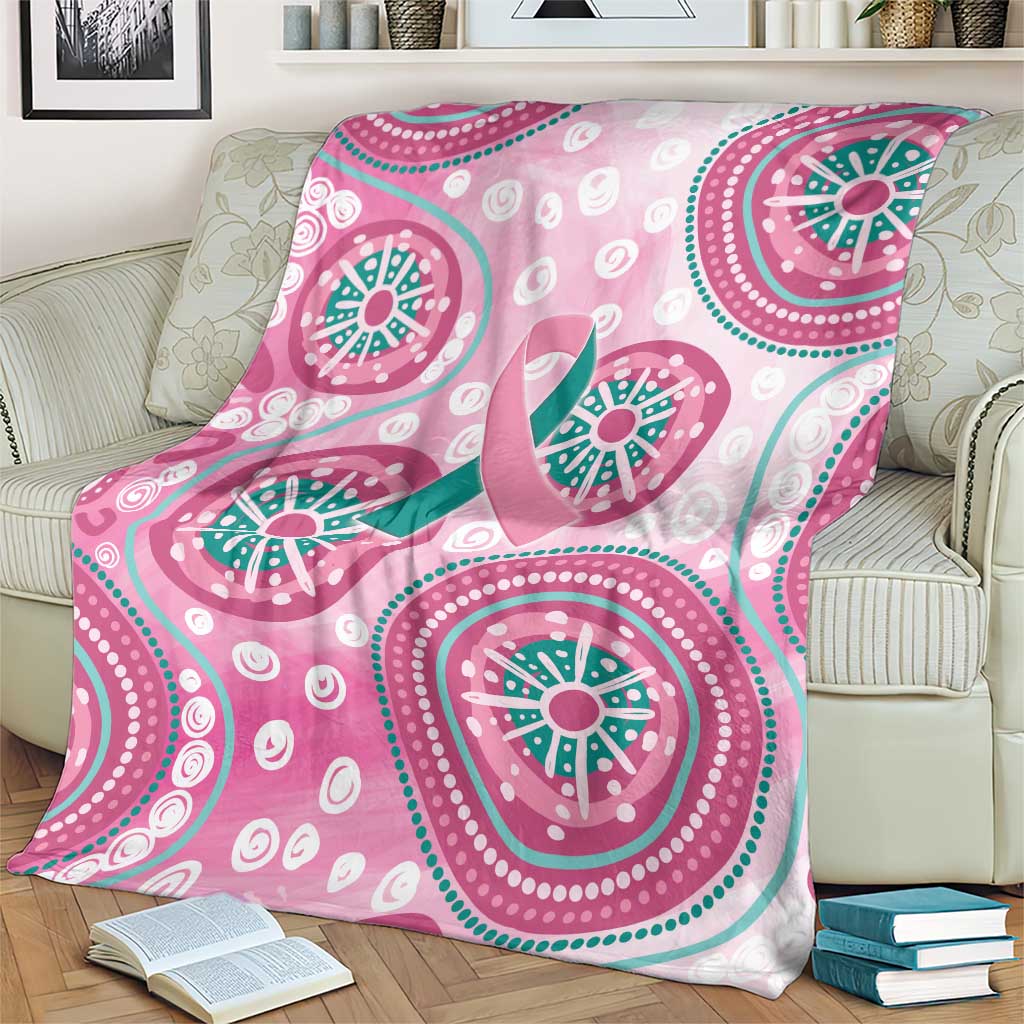 Hereditary Breast Cancer Awareness Australia Indigenous Blanket Previvor - Aussie Hoodie