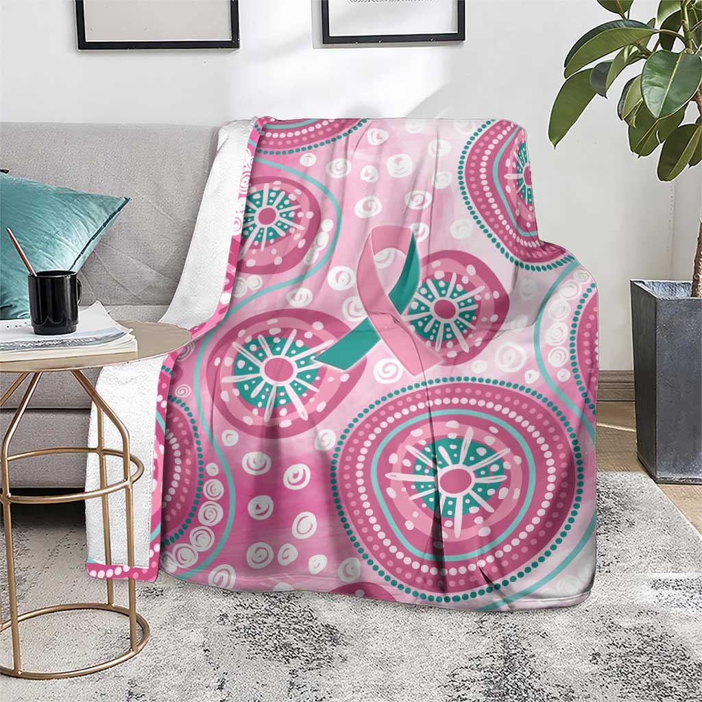 Hereditary Breast Cancer Awareness Australia Indigenous Blanket Previvor - Aussie Hoodie