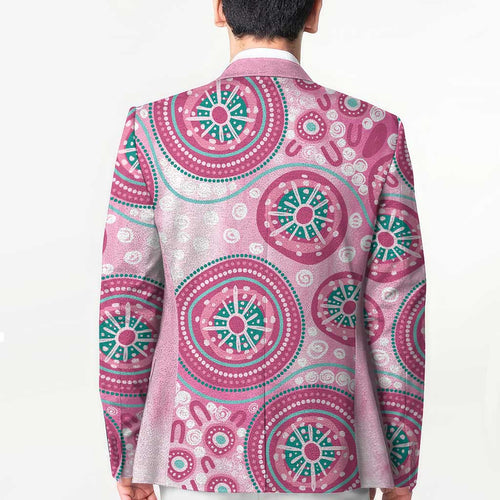 Hereditary Breast Cancer Awareness Australia Indigenous Blazer Previvor - Aussie Hoodie