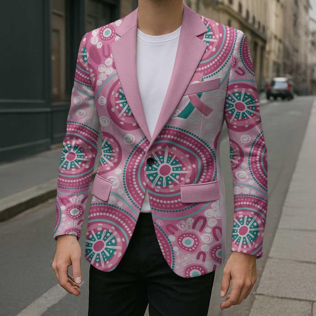 Hereditary Breast Cancer Awareness Australia Indigenous Blazer Previvor - Aussie Hoodie