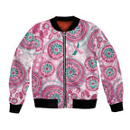 Hereditary Breast Cancer Awareness Australia Indigenous Bomber Jacket Previvor - Aussie Hoodie