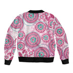 Hereditary Breast Cancer Awareness Australia Indigenous Bomber Jacket Previvor - Aussie Hoodie