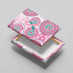 Hereditary Breast Cancer Awareness Australia Indigenous Canvas Wall Art Previvor - Aussie Hoodie