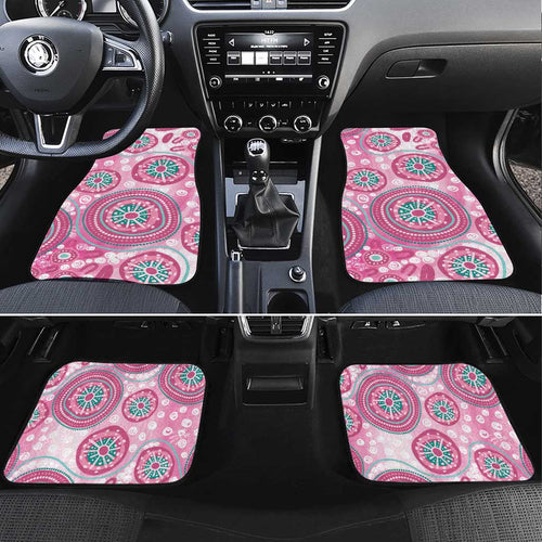 Hereditary Breast Cancer Awareness Australia Indigenous Car Mats Previvor - Aussie Hoodie