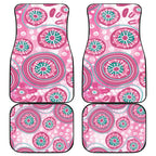 Hereditary Breast Cancer Awareness Australia Indigenous Car Mats Previvor - Aussie Hoodie