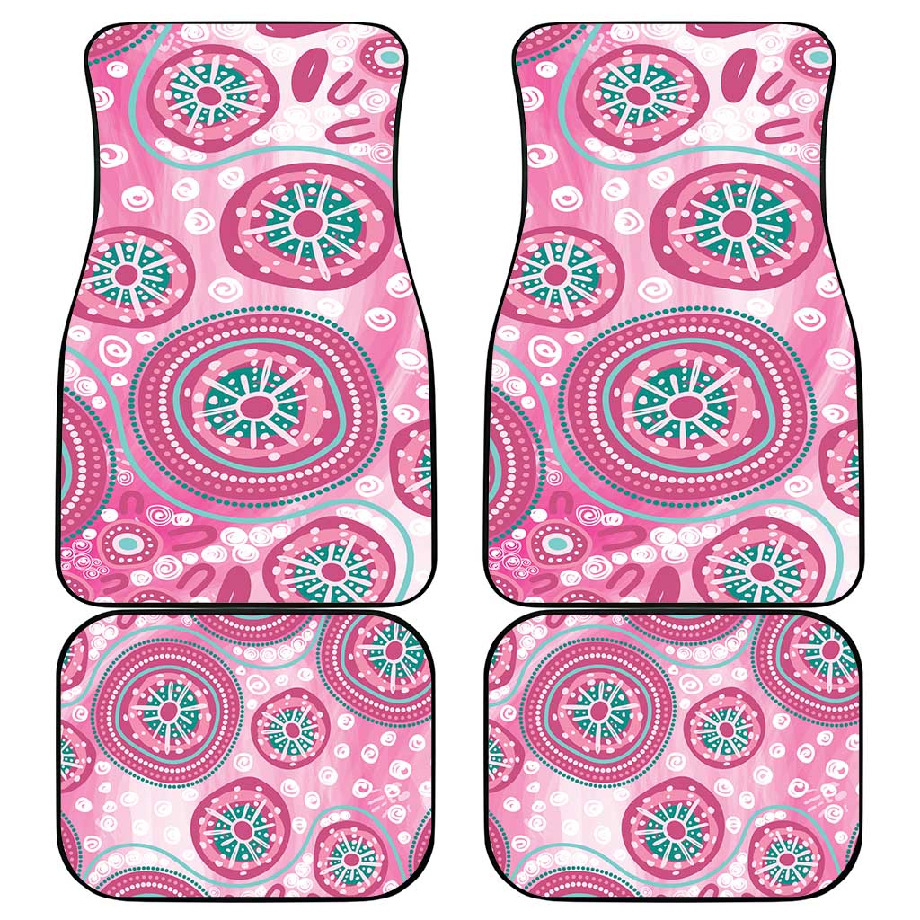 Hereditary Breast Cancer Awareness Australia Indigenous Car Mats Previvor - Aussie Hoodie