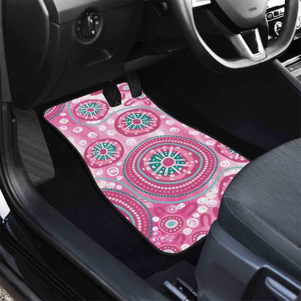 Hereditary Breast Cancer Awareness Australia Indigenous Car Mats Previvor - Aussie Hoodie