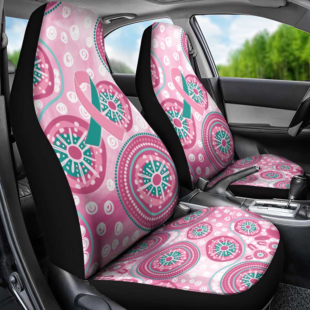 Hereditary Breast Cancer Awareness Australia Indigenous Car Seat Cover Previvor - Aussie Hoodie