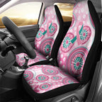 Hereditary Breast Cancer Awareness Australia Indigenous Car Seat Cover Previvor - Aussie Hoodie