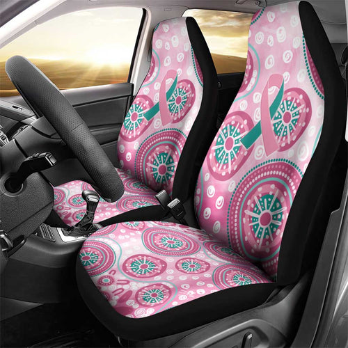 Hereditary Breast Cancer Awareness Australia Indigenous Car Seat Cover Previvor - Aussie Hoodie