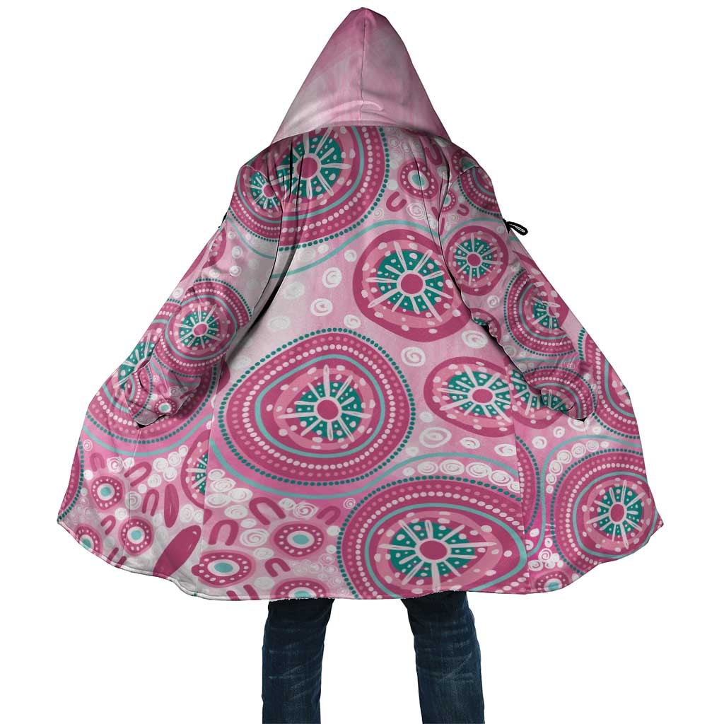 Hereditary Breast Cancer Awareness Australia Indigenous Cloak Previvor - Aussie Hoodie