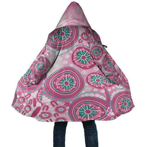 Hereditary Breast Cancer Awareness Australia Indigenous Cloak Previvor - Aussie Hoodie