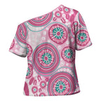 Hereditary Breast Cancer Awareness Australia Indigenous Cross Shoulder Shirt Previvor - Aussie Hoodie