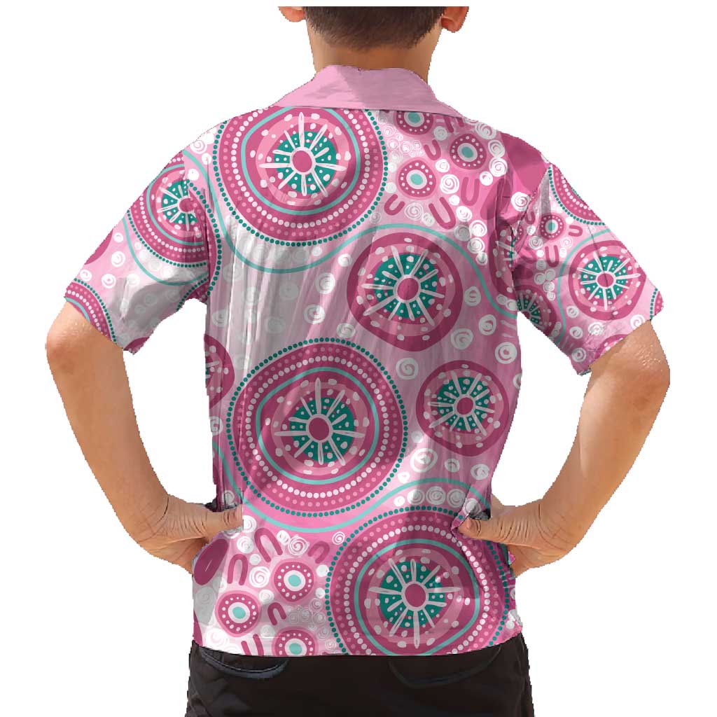 Hereditary Breast Cancer Awareness Australia Indigenous Family Matching Mermaid Dress and Hawaiian Shirt Previvor - Aussie Hoodie