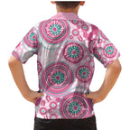 Hereditary Breast Cancer Awareness Australia Indigenous Family Matching Mermaid Dress and Hawaiian Shirt Previvor - Aussie Hoodie