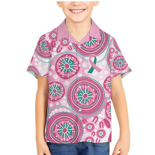 Hereditary Breast Cancer Awareness Australia Indigenous Family Matching Mermaid Dress and Hawaiian Shirt Previvor - Aussie Hoodie