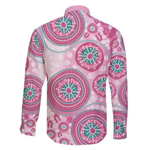 Hereditary Breast Cancer Awareness Australia Indigenous Family Matching Off Shoulder Maxi Dress and Hawaiian Shirt Previvor - Aussie Hoodie