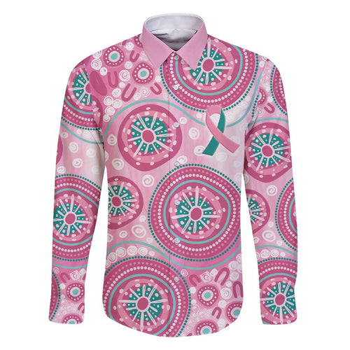 Hereditary Breast Cancer Awareness Australia Indigenous Family Matching Short Sleeve Bodycon Dress and Hawaiian Shirt Previvor - Aussie Hoodie