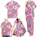 Hereditary Breast Cancer Awareness Australia Indigenous Family Matching Tank Maxi Dress and Hawaiian Shirt Previvor - Aussie Hoodie