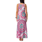 Hereditary Breast Cancer Awareness Australia Indigenous Family Matching Tank Maxi Dress and Hawaiian Shirt Previvor - Aussie Hoodie