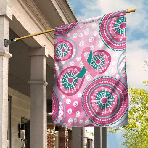 Hereditary Breast Cancer Awareness Australia Indigenous Garden Flag Previvor - Aussie Hoodie