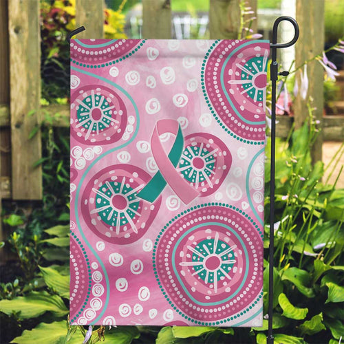 Hereditary Breast Cancer Awareness Australia Indigenous Garden Flag Previvor - Aussie Hoodie