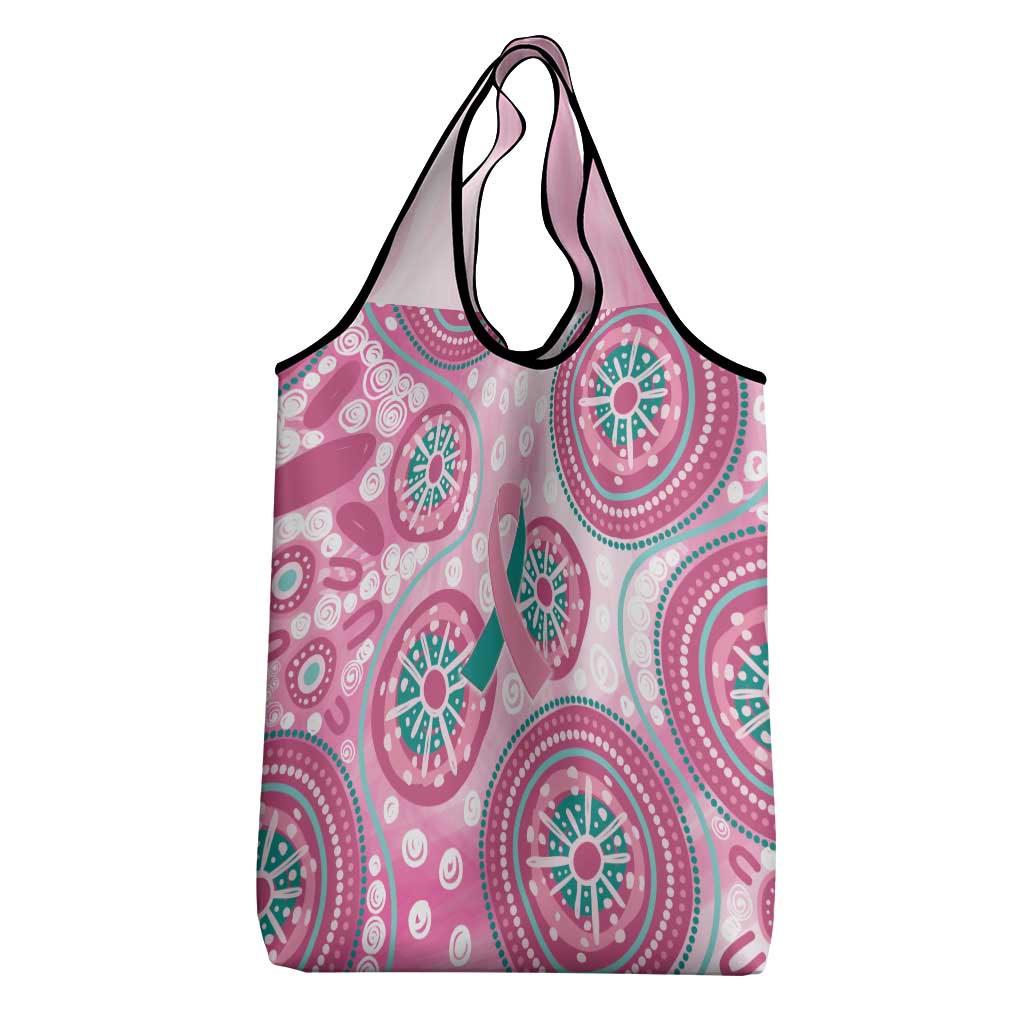 Hereditary Breast Cancer Awareness Australia Indigenous Grocery Bag Previvor - Aussie Hoodie