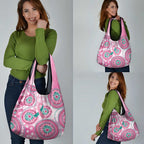 Hereditary Breast Cancer Awareness Australia Indigenous Grocery Bag Previvor - Aussie Hoodie