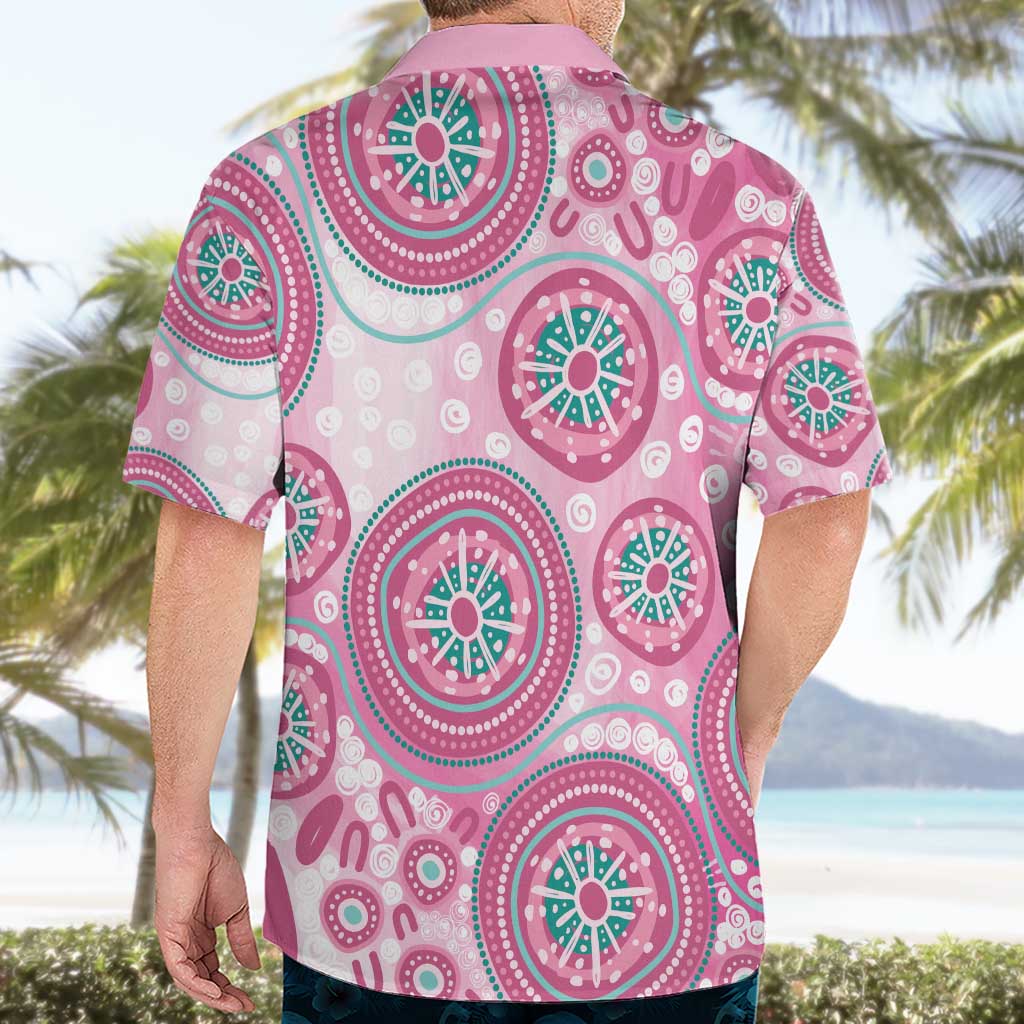 Hereditary Breast Cancer Awareness Australia Indigenous Hawaiian Shirt Previvor - Aussie Hoodie