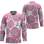 Hereditary Breast Cancer Awareness Australia Indigenous Hockey Jersey Previvor - Aussie Hoodie